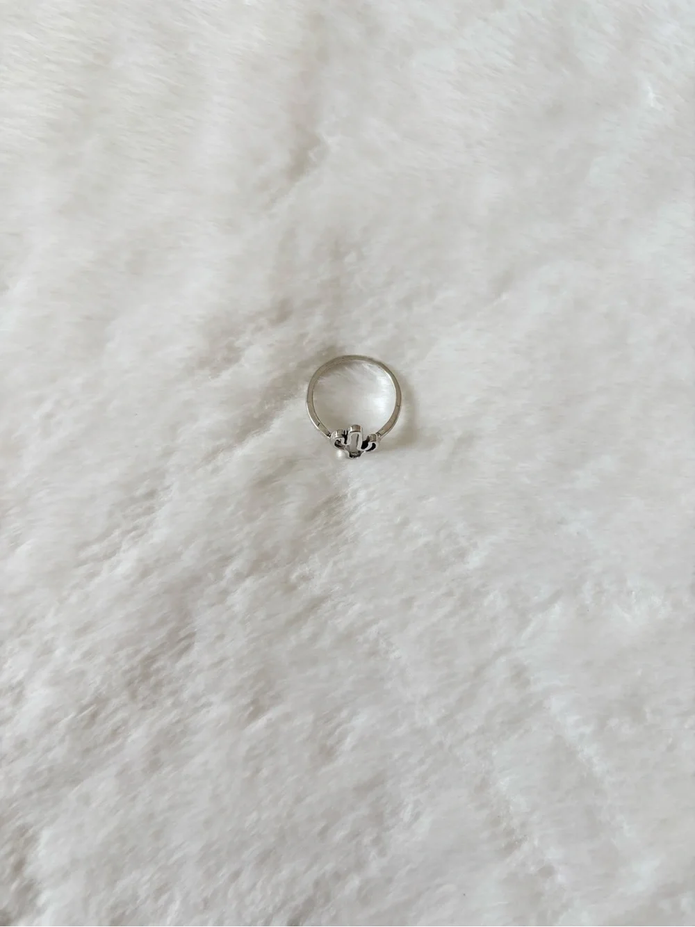 5/$15 🩷 MUST BUNDLE Silver Cactus Ring - Minimalist Desert Jewelry